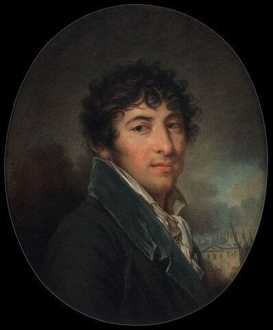 Portrait du comte Moriz de Fries.　エリザベート＝ルイーズ・ヴィジェ＝ルブラン