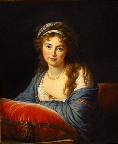 『エカチェリーナ・ヴァシリエヴナ・スカヴロンスキー伯爵夫人の肖像』　1796年　エリザベート＝ルイーズ・ヴィジェ＝ルブラン