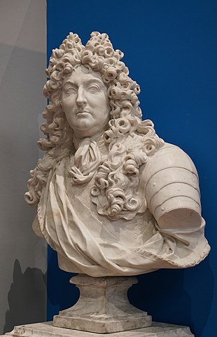 ルイ14世胸像　フランソワ・ジラルドン　サン・ルー美術館蔵