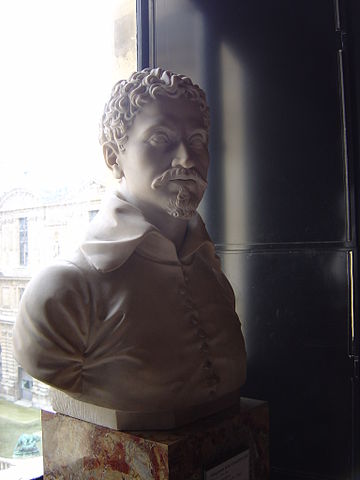ドメニキーノ胸像（ Le Dominiquin ）　大理石　1818年　ジュリー・シャルパンティエ　ルーヴル美術館蔵