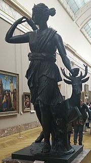 『狩りのディアナ』　青銅製　17世紀