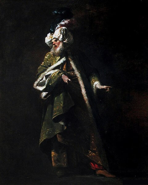 『神殿の司祭』　1748年　ジャン・バルボー