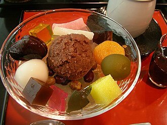 特製あんみつ(虎屋茶寮)